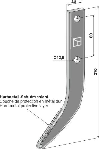 Row cutter hook