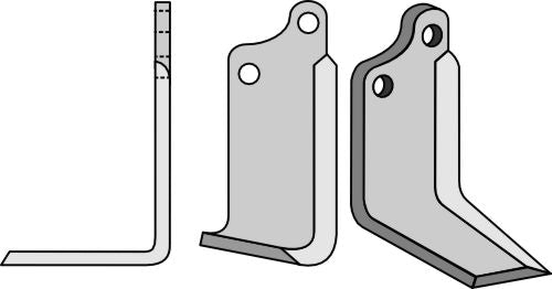 Blade 180x80mm, left