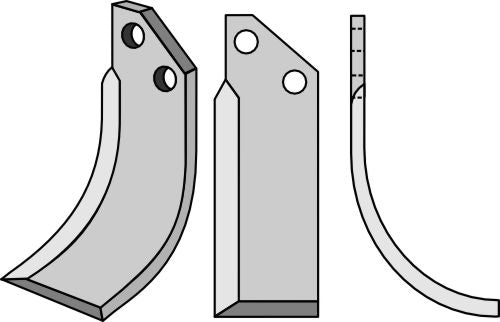 Blade 190x50mm, right
