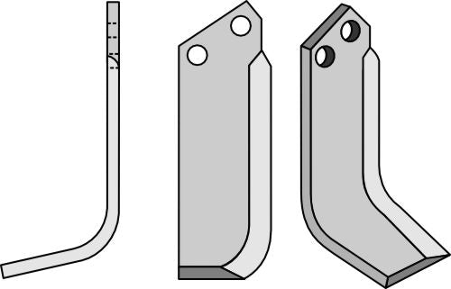 Blade 207x60mm, left