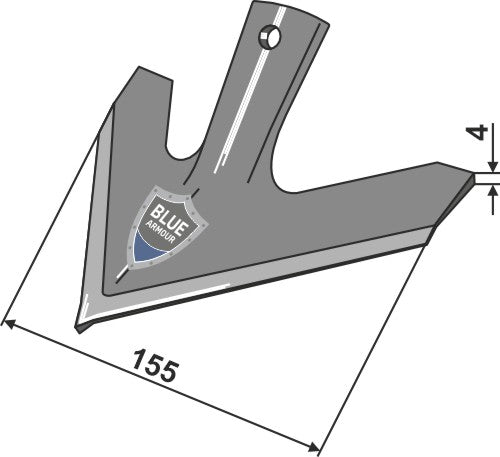 Eco sweep for quick change - 155mm