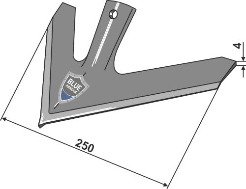 Eco sweep for quick change - 250mm