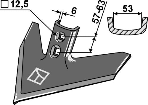 Sweep 254mm
