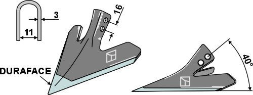 Jointer 140mm - DURAFACE