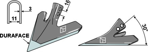 Jointer 160mm - DURAFACE