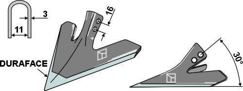 Jointer 200mm - DURAFACE