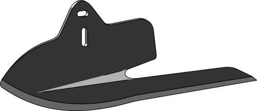 Angled wing share Lelievre - right
