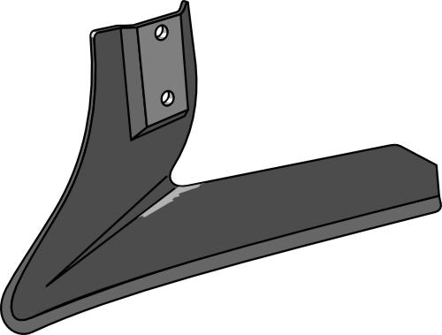Angled wing share - left