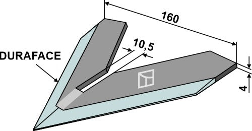 Jointer 160mm - DURAFACE