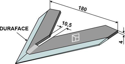 Jointer 180mm - DURAFACE