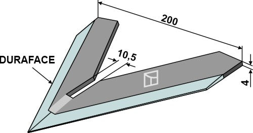 Jointer 200mm - DURAFACE