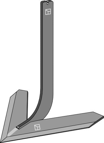 Tine with share 360mm