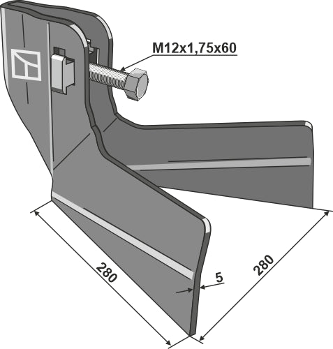 Shallow double ridger