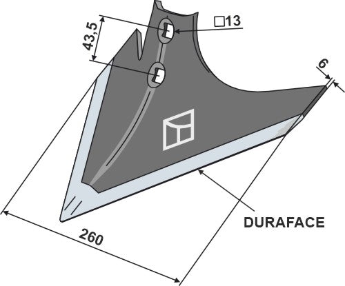 Jointer 260mm - DURAFACE
