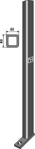 Shank assembly for finger weeder - 600mm