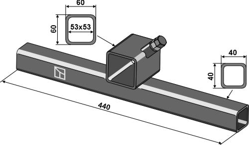 Cross bar 440mm
