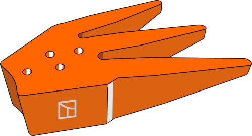 Finger weeder Ø950mm