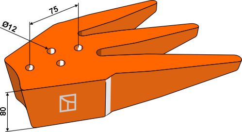 Finger weeder Ø950mm