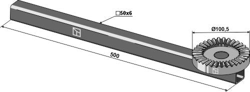 Mounting arm with wash-locker