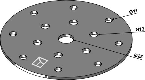 Coupling disc Ø220mm