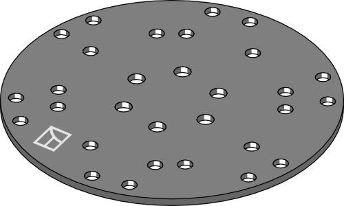 Coupling disc Ø340mm