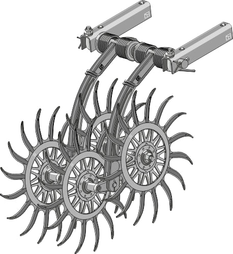 Rotary Hoe Unit, compl.