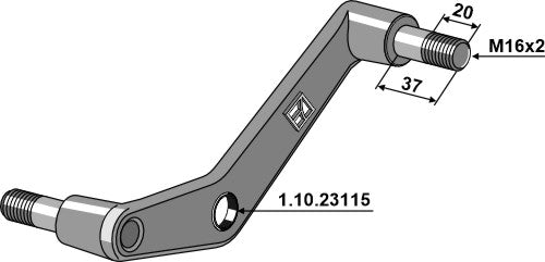 Compensator bar with bearing