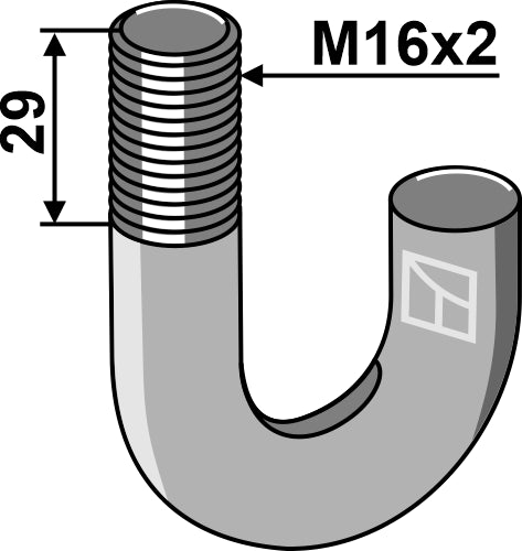 Stirrup bolt - M16x2
