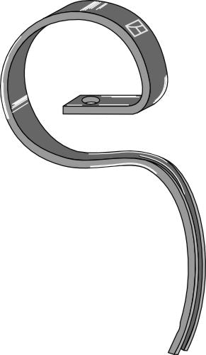 Harrow tine ''Agrilla cobra''
