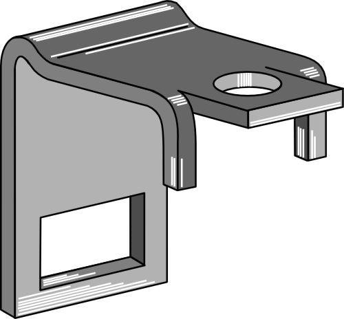 Clamp for  tine 32x10