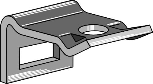 Clamp for  tine 32х10