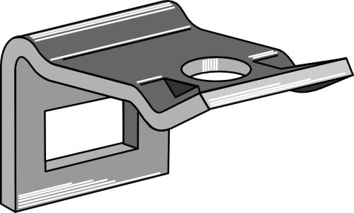 Clamp for  tine 32х12