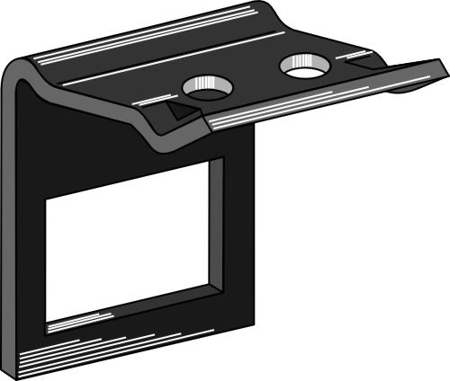 Clamp for  tine 90x13  with reinforcing spring 90x11
