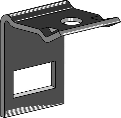 Clamp for  tine 45x12