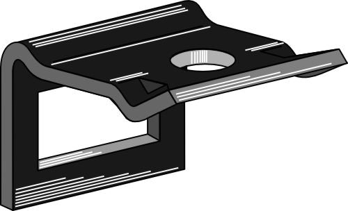 Clamp for  tine 80x10