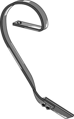 Brake tine, right
