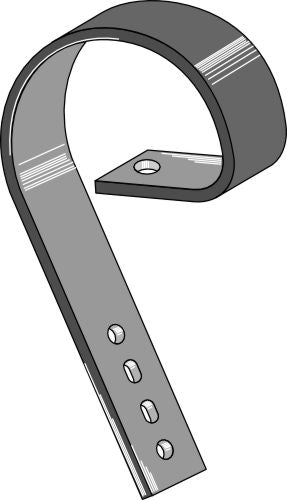 Brake tine