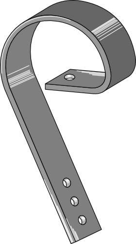 Brake tine