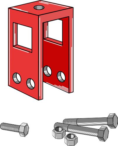 Holding device compl.