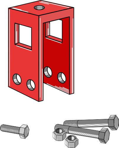 Holding device compl.