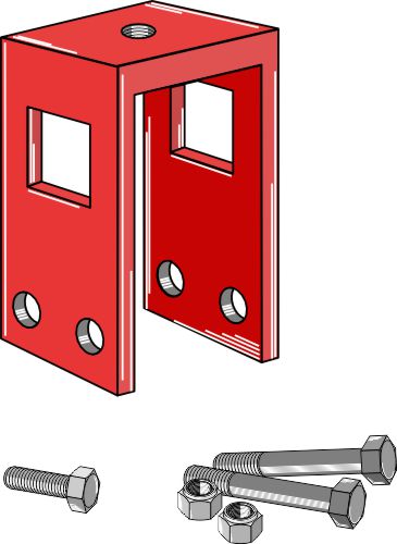 Holding device compl.