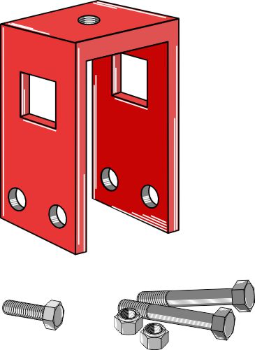 Holding device compl.