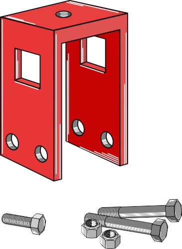 Holding device compl.