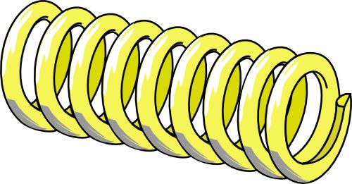 Pressure spring Ø62xØ14