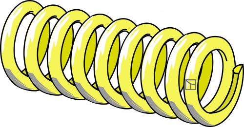 Pressure spring Ø62xØ14