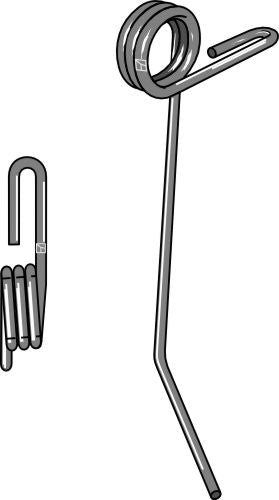 Straw tine Ø12mm