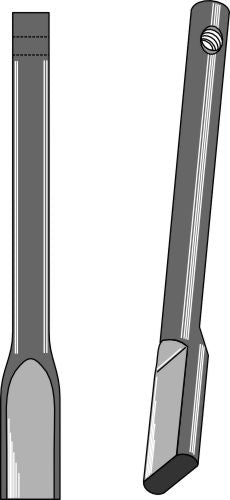 Brake tine