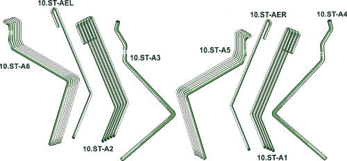 Following tine - Set - Exact harrow II
