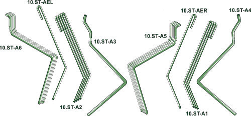 Following tine - Set - Exact harrow II