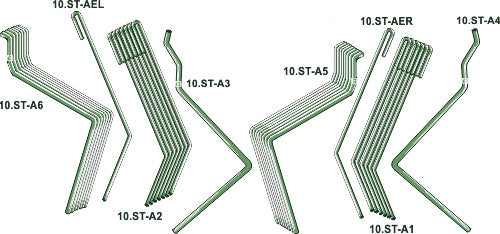 Following tine - Set - Exact harrow II